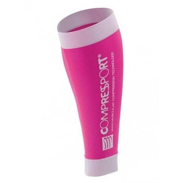 Pink Power: Compressport R2 Calf Guards – Unleash Your Inner Athlete!